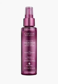 Спрей для волос Alterna Caviar Anti-Aging Infinite Color Hold Topcoat Shine Spray для придания блеска, 125 мл