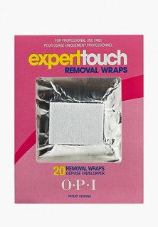 Средство для снятия лака O.P.I OPI Expert Touch Remover Pads, 20 шт