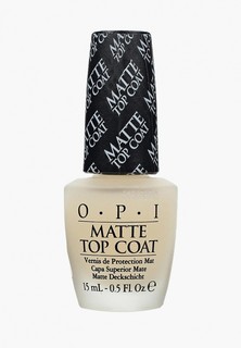 Топовое покрытие O.P.I OPI Matte Top-Coat для создания матового эффекта, 15 мл