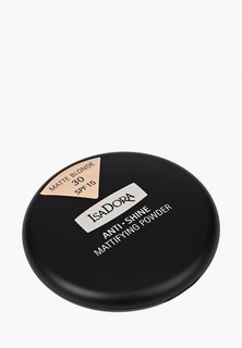 Пудра Isadora компактная матирующая Anti-shine Mattifying Powder 30, 10 г