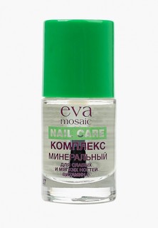 Средство для укрепления ногтей Eva Mosaic минеральное для слабых и мягких с витамином Е, 10 мл