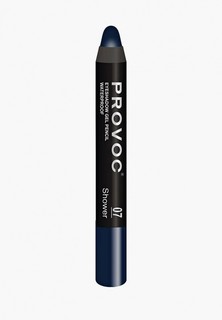 Тени для век Provoc Eyeshadow Pencil 07 водостойкие (сапфировый, шиммер)