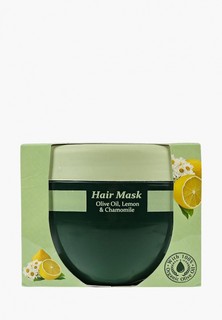 Маска для волос HerbOlive с маслом оливы, ромашкой и лимоном, 250 мл