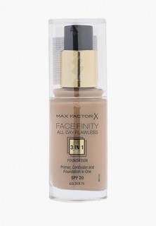 Тональное средство Max Factor Facefinity All Day Flawless 3-in-1 75 тон golden