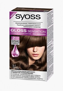 Краска для волос Syoss 5-1 Темный капучино, 115 мл