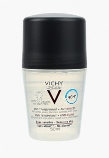 Дезодорант Vichy HOMME 48 ч против пятен, 50 мл