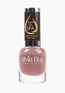 Лак для ногтей Alvin Dor SPA с аргановым маслом 15мл. Тон 5031