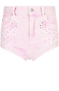 Джинсовые мини-шорты с карманами Isabel Marant