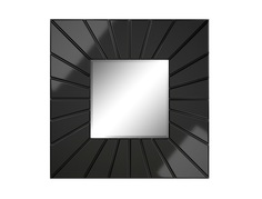 Настенное зеркало alba (ambicioni) черный 109.0x109.0x3.0 см.