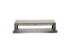 Кофейный столик тито (outdoor) серый 130x30x68 см. 4 Si S