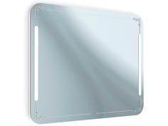 Зеркало с подсветкой vintage (alavann) белый 80.0x80.0x3.5 см.