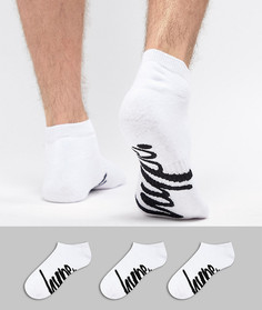 Набор из 3 пар белых носков Hype - Белый