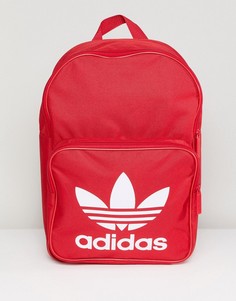 Классический красный рюкзак Adidas Originals - Красный