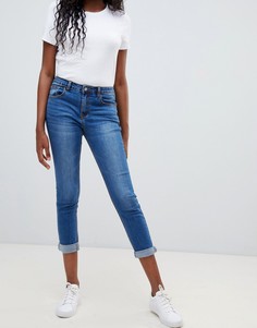 Укороченные джинсы скинни Glamorous - Синий