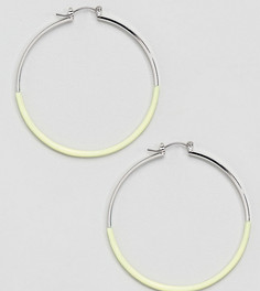 Желтые серьги-кольца Accessorize - Желтый