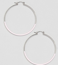 Розовые серьги-кольца Accessorize - Розовый