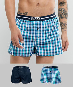 Набор из 2 пар тканых боксеров BOSS - Мульти