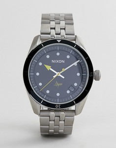 Серебристые часы-браслет Nixon A1237 Bullet 42 - Серебряный