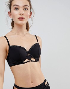 Бикини-топ пуш-ап Hunkemoller - Черный