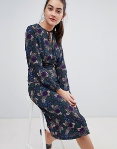 Платье миди с цветочным узором Sugarhill Boutique - Мульти