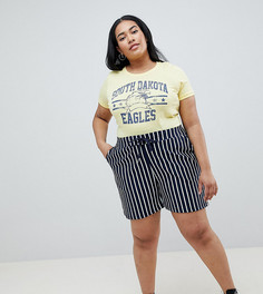 Шорты в полоску Junarose - Мульти