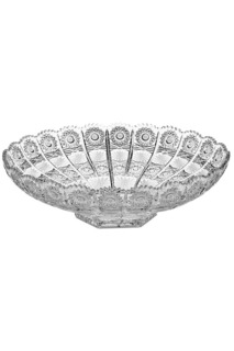 Салатник 33 см CRYSTAL BOHEMIA