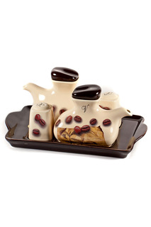 Набор соль, перец, масло,уксус Sestesi