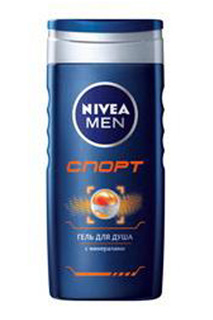 Гель для душа "Спорт" для мужч NIVEA