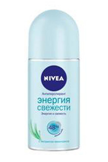 Роликовый дезодорант "Энергия NIVEA