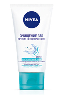 Очищение 3-в-1 против несоверш NIVEA