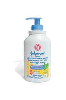 Детское жидкое мыло 2в1 для ру JOHNSONS BABY