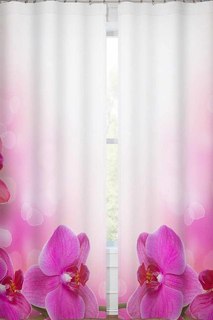 Фотошторы "Прекрасная орхидея" Сирень