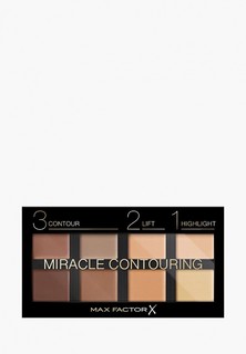 Палетка для лица Max Factor из 8 Оттенков Miracle Contouring, Тон 10 universal