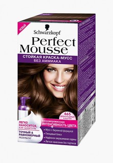 Краска для волос Perfect Mousse 465 Шоколадный каштан, 35 мл