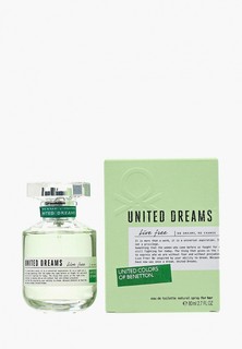 Туалетная вода United Colors of Benetton United Dreams Live Free 80мл