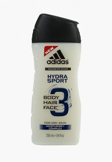 Гель для душа adidas Shower Gel Male и шампунь 250 мл hydra sport