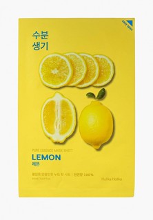 Маска для лица Holika Holika тканевая Тонизирующая Pure Essence лимон
