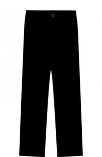 Хлопковые брюки прямого кроя Dal Lago