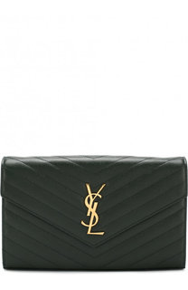 Сумка Monogram Envelope из стеганой кожи Saint Laurent