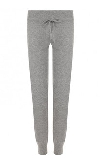 Кашемировые брюки прямого кроя с эластичным поясом и манжетами Cruciani