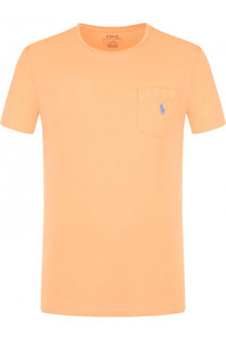 Хлопковая футболка с круглым вырезом Polo Ralph Lauren
