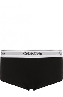 Трусы из смеси хлопка и вискозы с логотипом бренда Calvin Klein Underwear