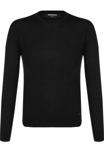 Джемпер из шерсти тонкой вязки Dsquared2