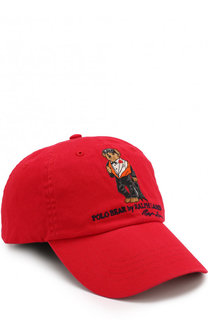 Хлопковая бейсболка Polo Ralph Lauren