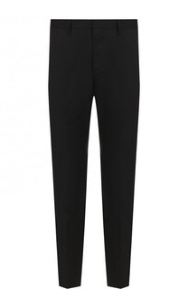 Шерстяные брюки прямого кроя Dsquared2