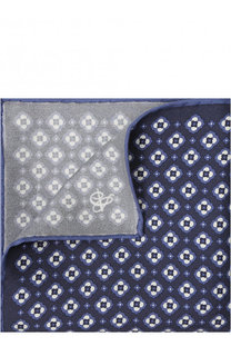Шелковый платок с узором Canali