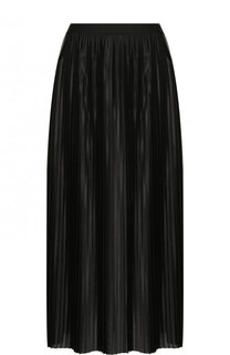 Однотонная плиссированная юбка-миди By Malene Birger