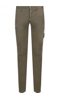 Хлопковые брюки карго Stone Island