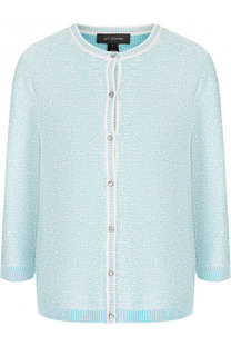 Вязаный кардиган из смеси шерсти и вискозы St. John