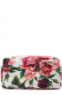 Текстильный несессер с цветочным принтом Dolce & Gabbana